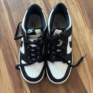 Nike Black and White Dunks